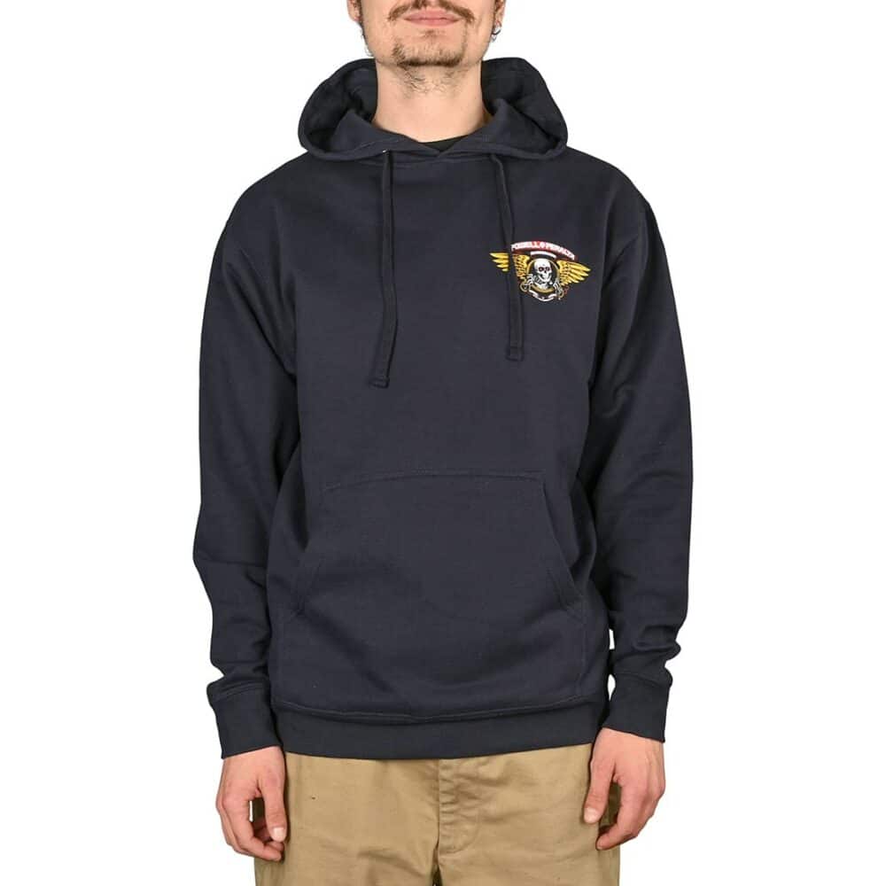 Powell Peralta Winged Ripper Pullover Hoodie - Navy