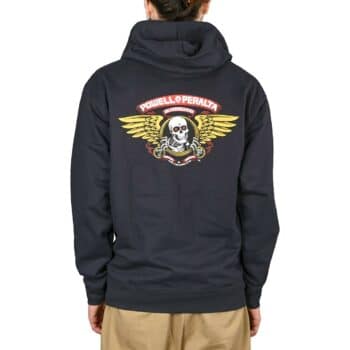 Powell Peralta Winged Ripper Pullover Hoodie - Navy