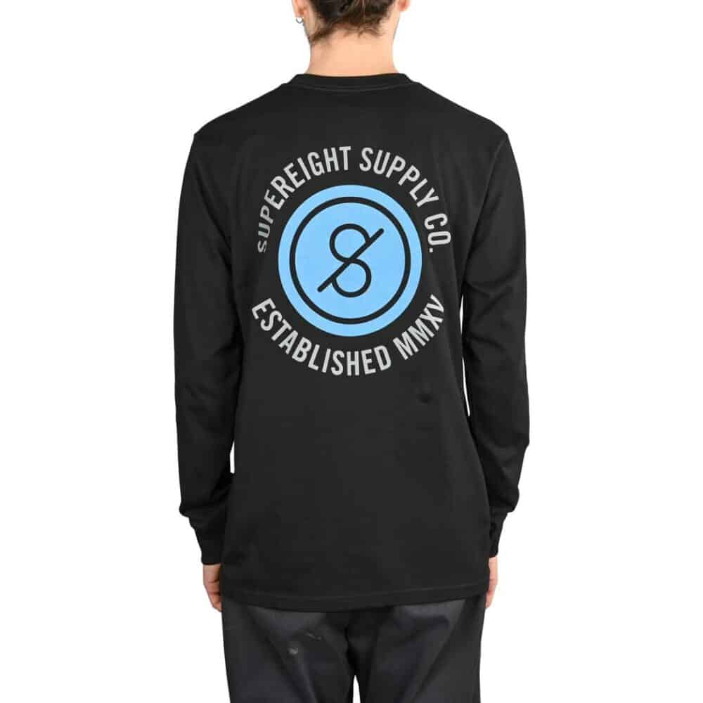 Supereight Supply Co Established L/S T-Shirt - Black