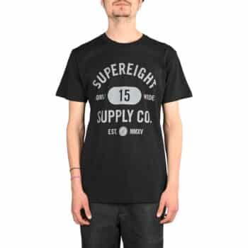 Supereight Supply Co Worldwide S/S T-Shirt - Black