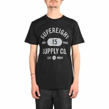 Supereight Supply Co Worldwide S/S T-Shirt - Black