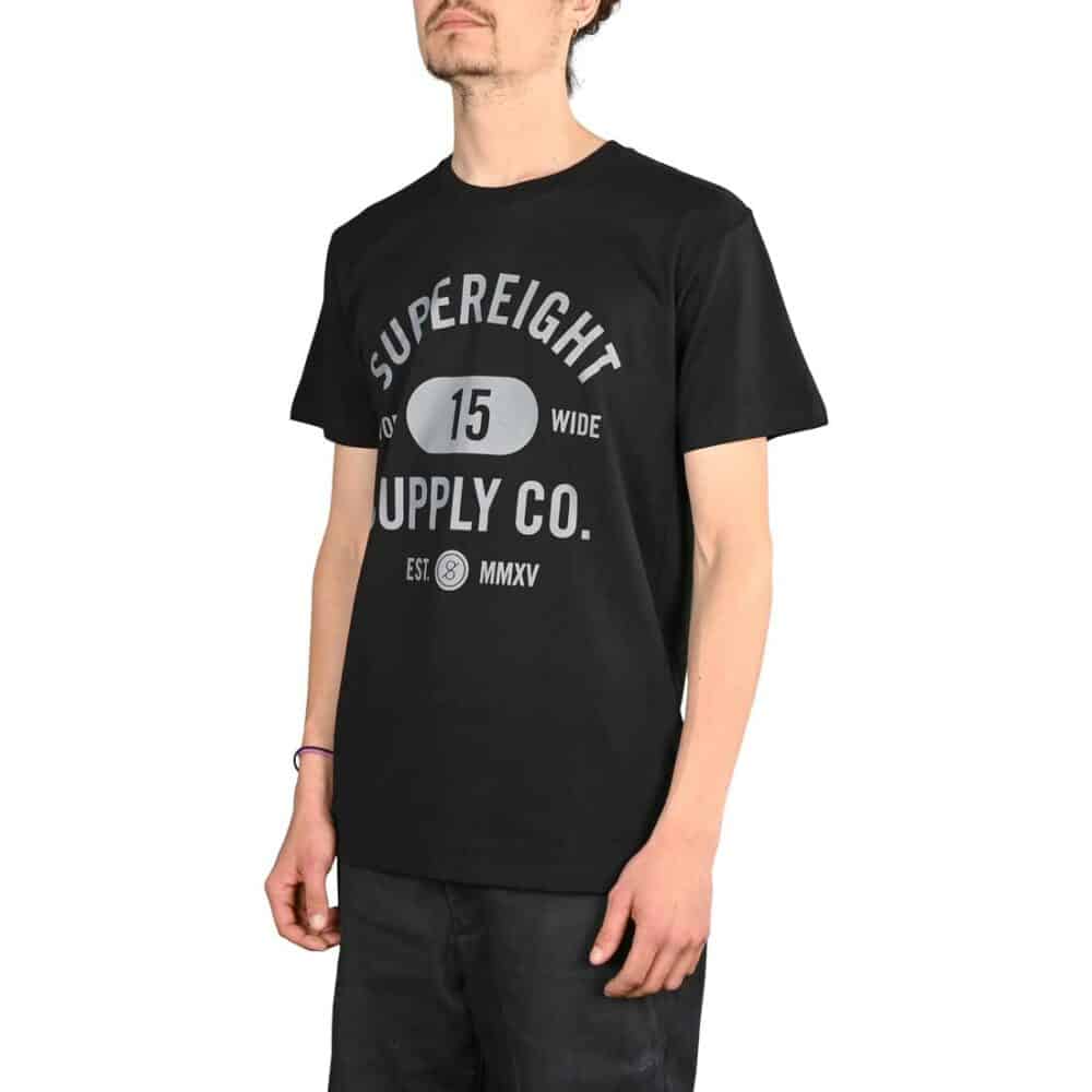 Supereight Supply Co Worldwide S/S T-Shirt - Black