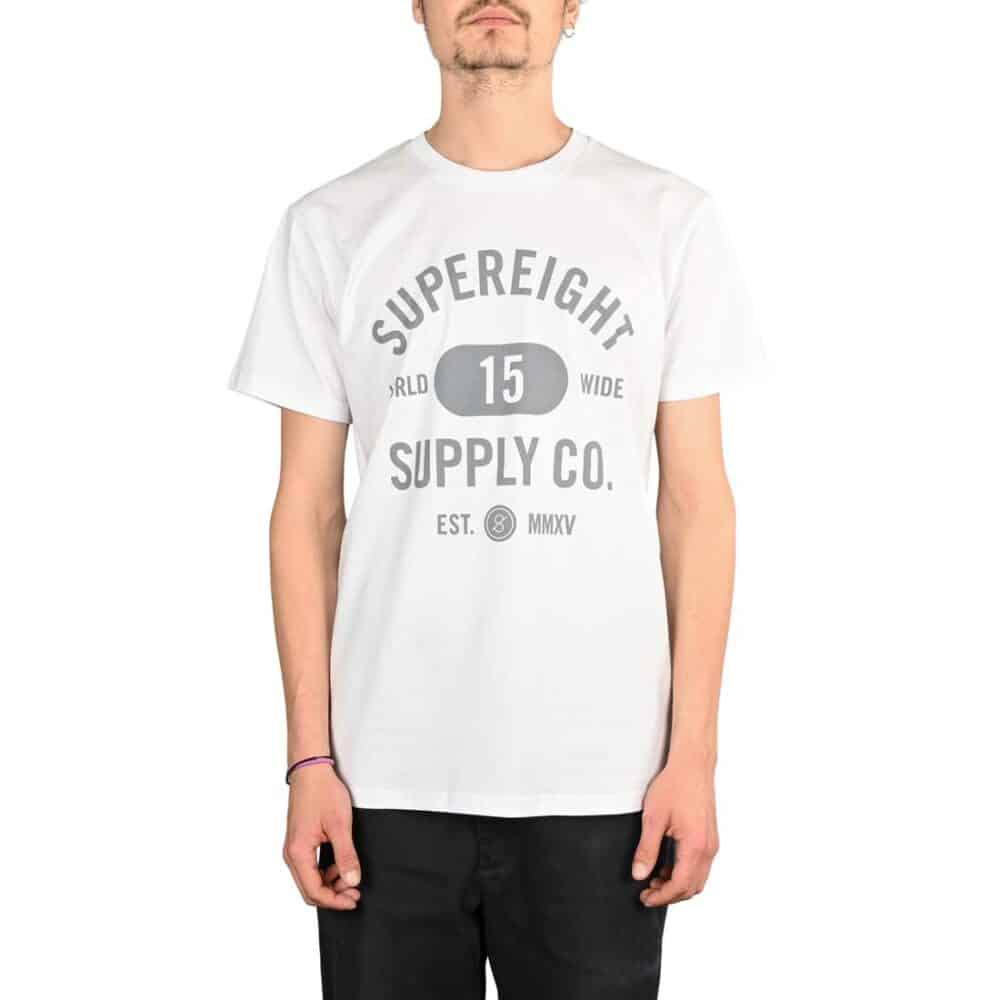 Supereight Supply Co Worldwide S/S T-Shirt - White