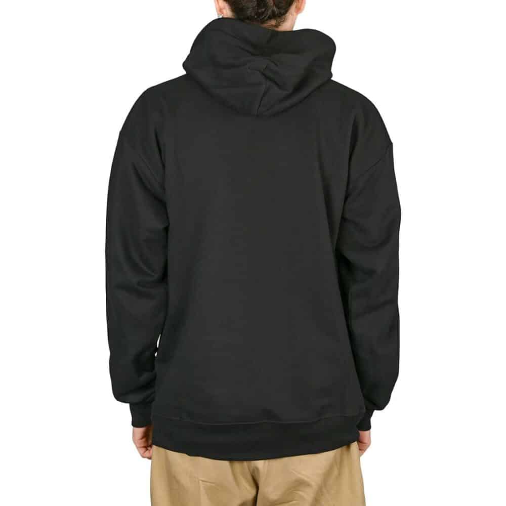 Thrasher Outlined Pullover Hoodie - Black/Orange