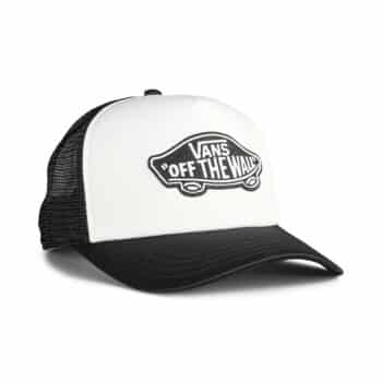 Vans Classic Patch Curved Brim Trucker Hat - Black/White