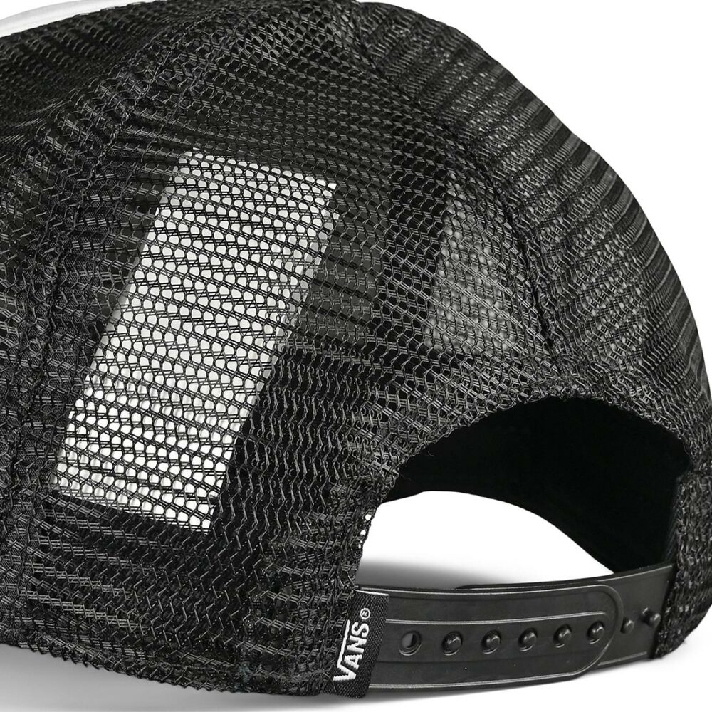 Vans Classic Patch Curved Brim Trucker Hat - Black/White