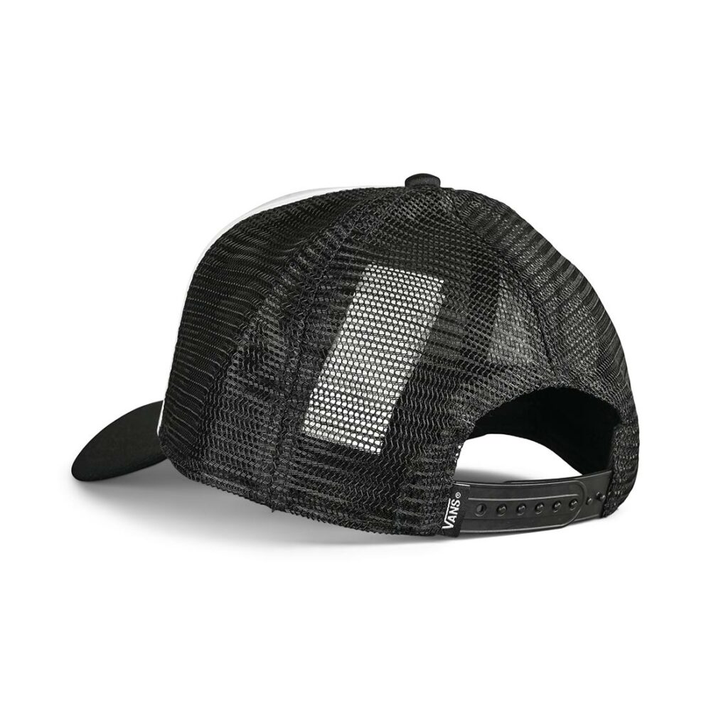 Vans Classic Patch Curved Brim Trucker Hat - Black/White