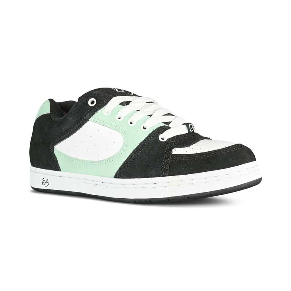 eS Accel OG Skate Shoes - Black/White/Turquoise