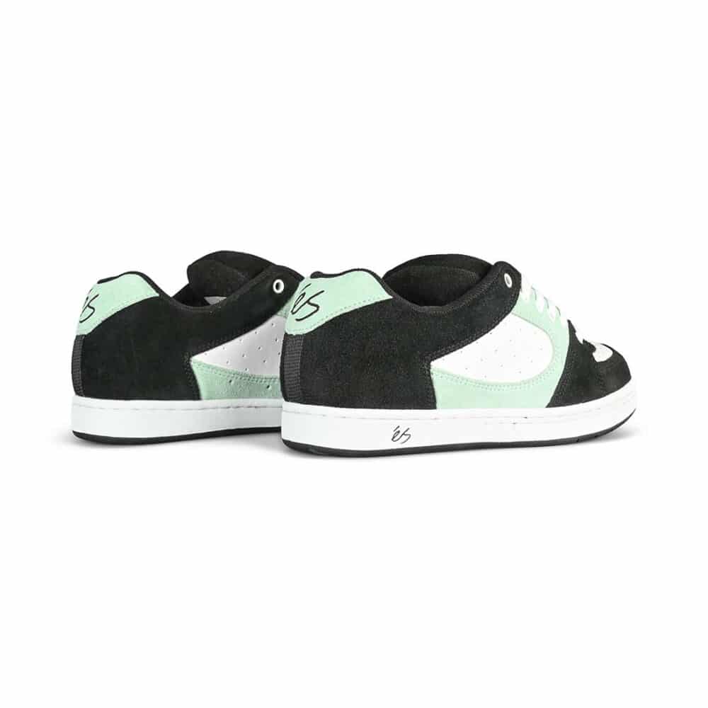 eS Accel OG Skate Shoes - Black/White/Turquoise