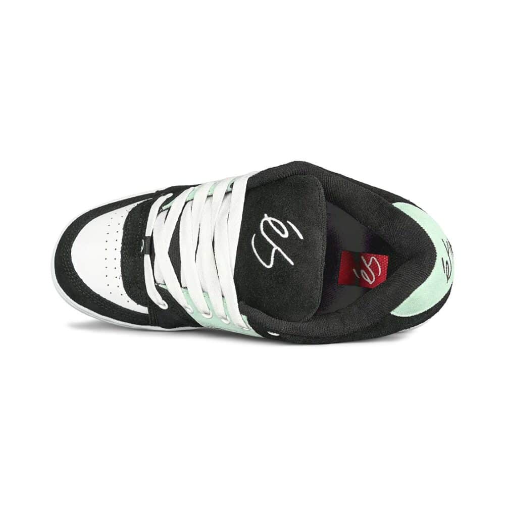 eS Accel OG Skate Shoes - Black/White/Turquoise