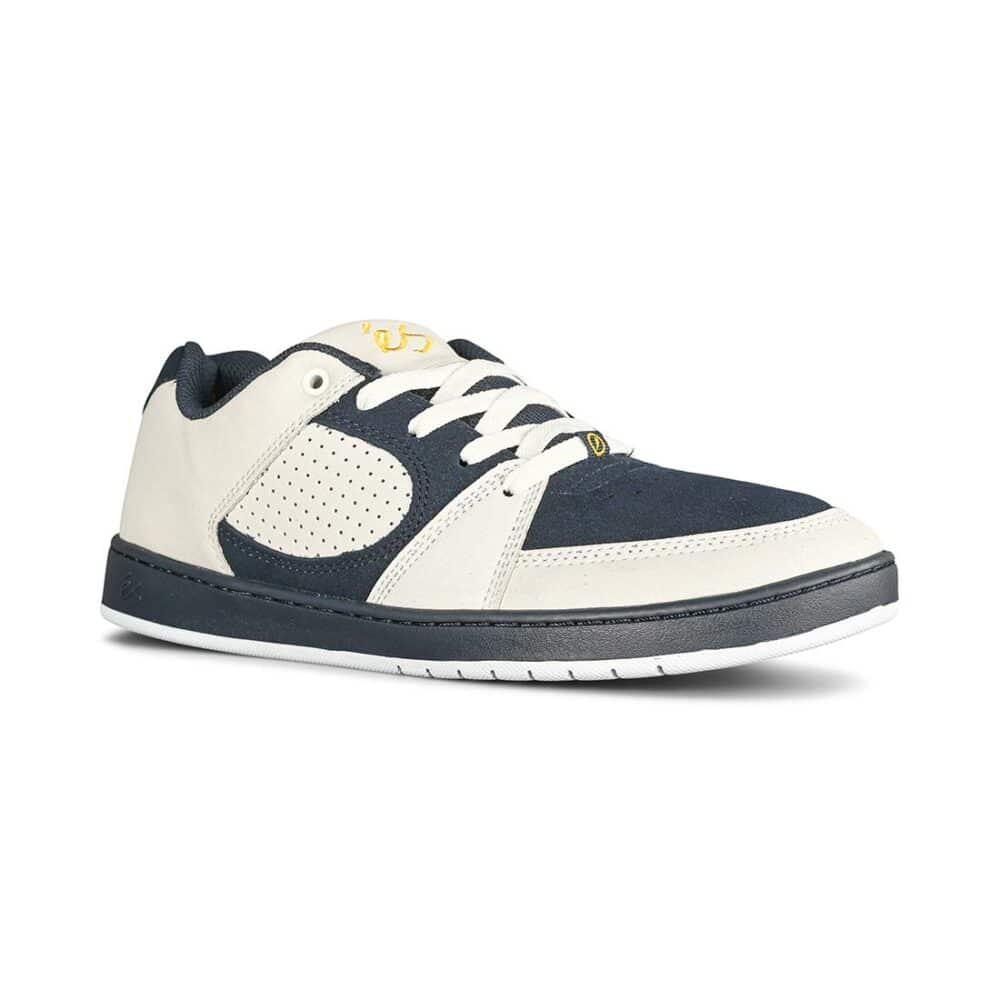 eS Accel Slim Skate Shoes - White/Navy