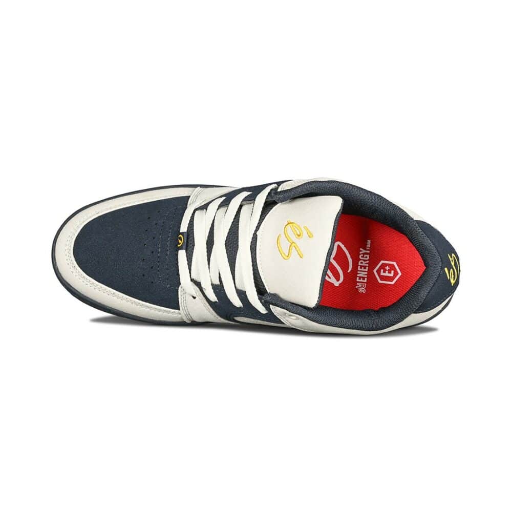 eS Accel Slim Skate Shoes - White/Navy