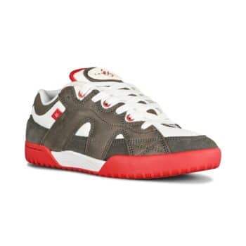 eS One Nine 7 Skate Shoes - Grey/White/Red