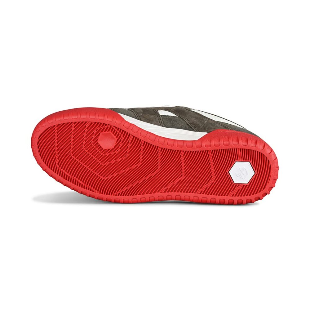 eS One Nine 7 Skate Shoes - Grey/White/Red