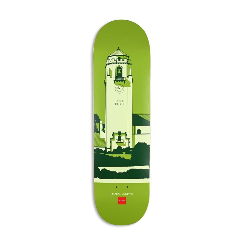 Chocolate James Capps Evan Hecox City 8.5" Skateboard Deck