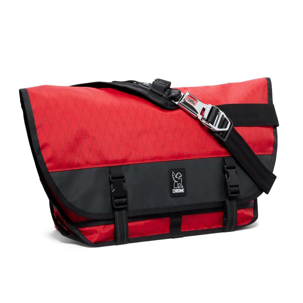 Chrome Citizen 26L Messenger Bag Red X