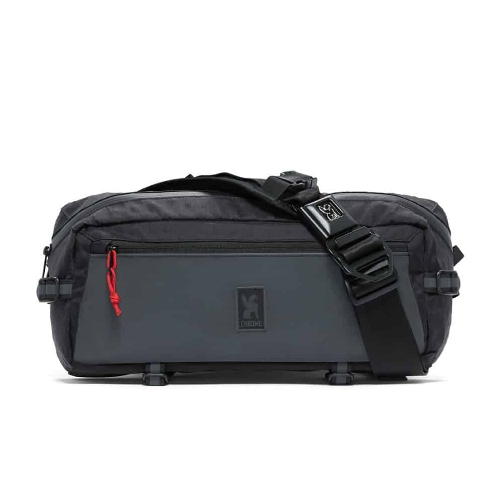 Chrome Kadet Nylon 9L Messenger Bag - Black XRF