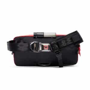 Chrome Kadet Nylon 9L Sling Bag - Red X