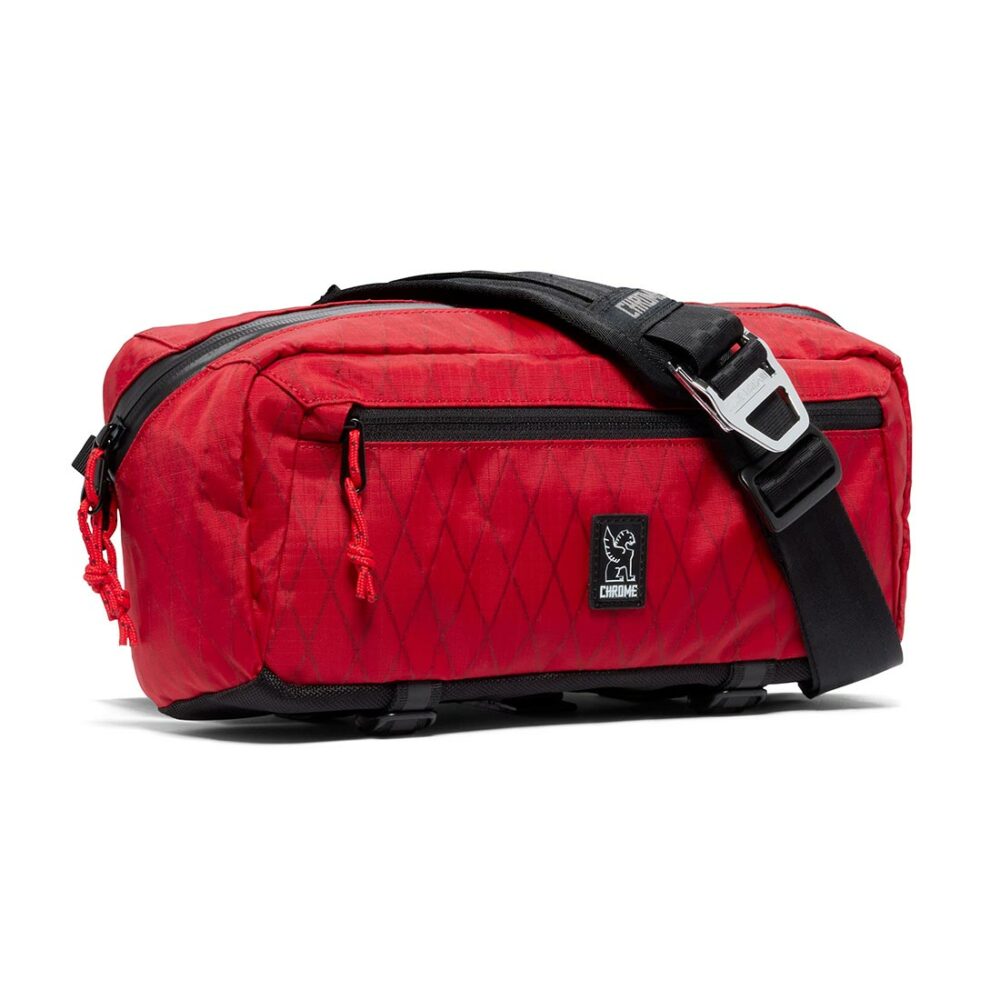 Chrome Mini Kadet 5L Messenger Bag - Red X