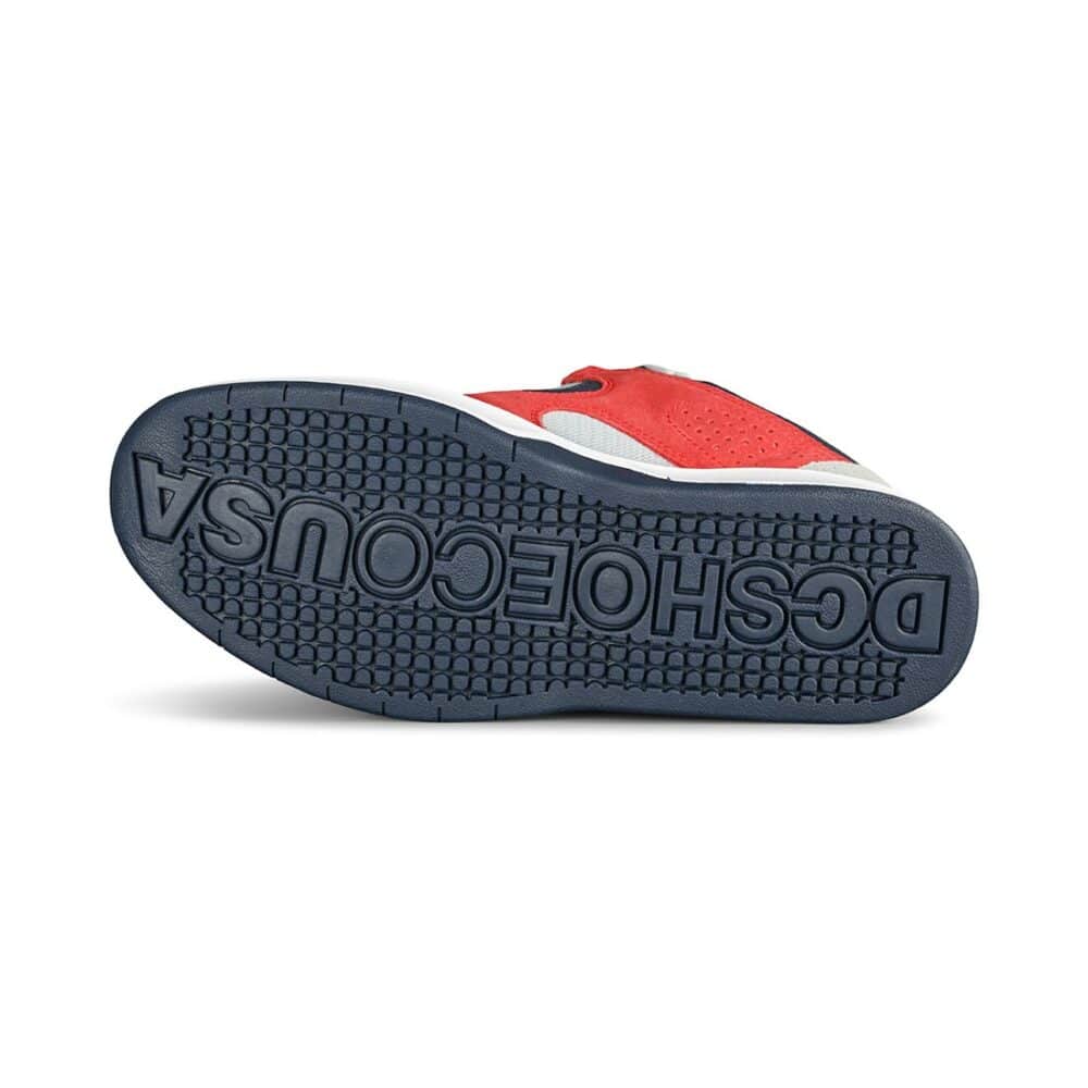 DC Kalynx Zero S Skate Shoes - Grey/Red