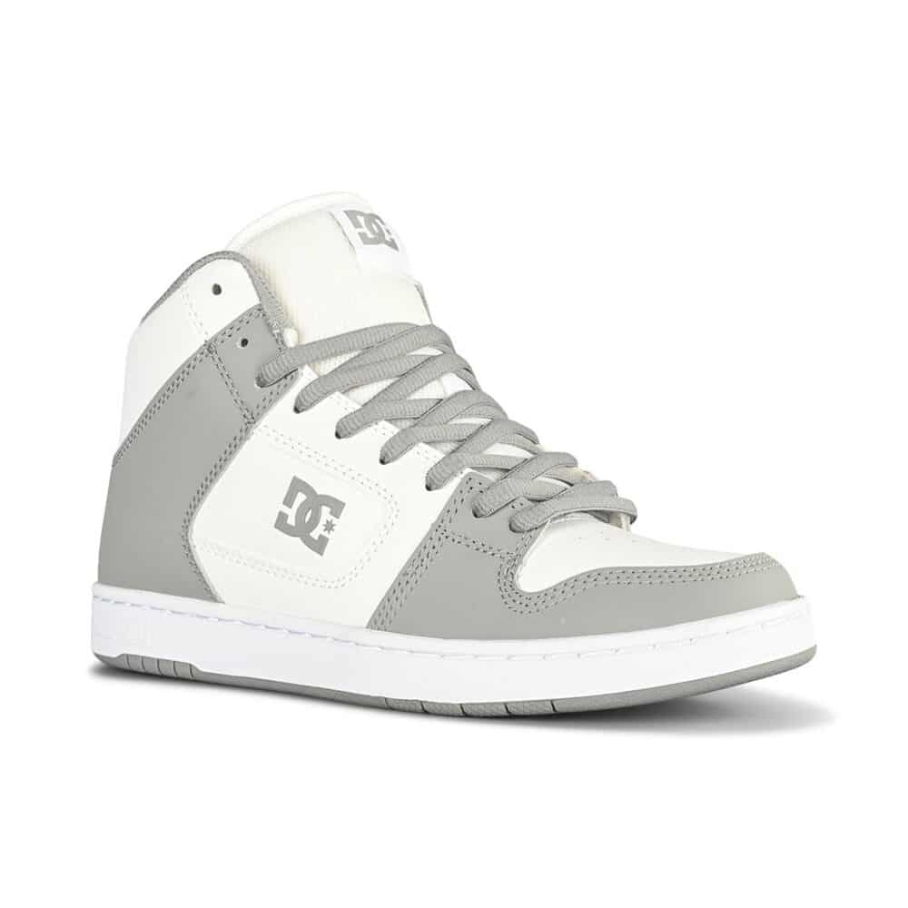 DC Manteca 4 High-Top Skate Shoes - White/Grey (Copy)