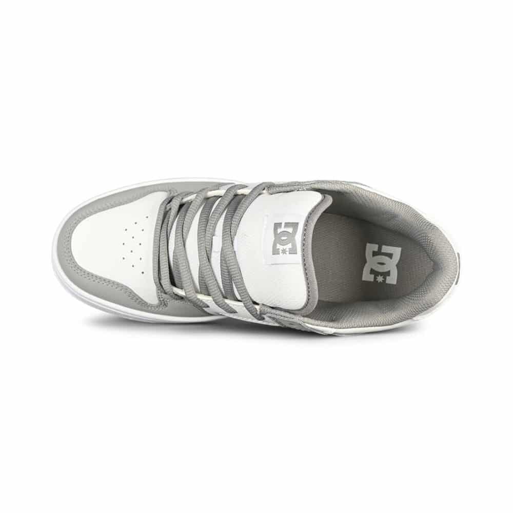 DC Manteca 4 Skate Shoes – White/Grey