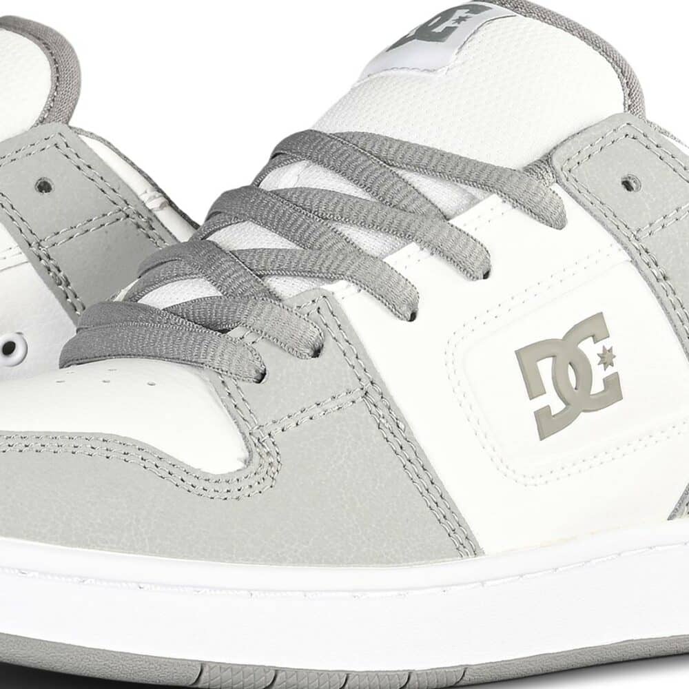 DC Manteca 4 Skate Shoes – White/Grey