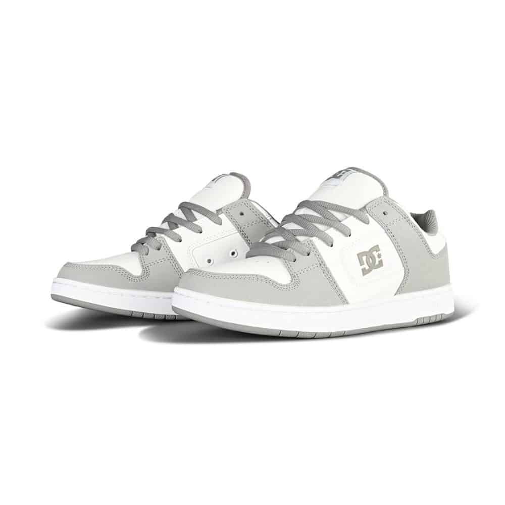 DC Manteca 4 Skate Shoes – White/Grey