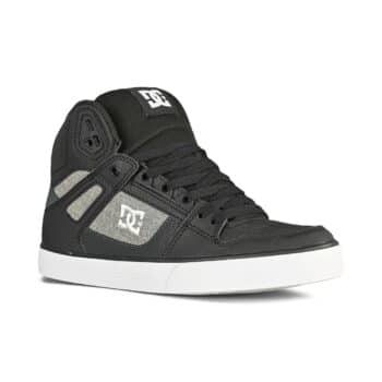 DC Pure High Top WC Shoes - Black/White/Armour