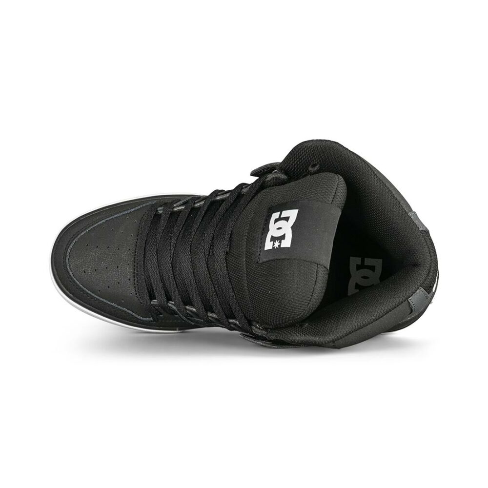 DC Pure High Top WC Shoes - Black/White/Armour