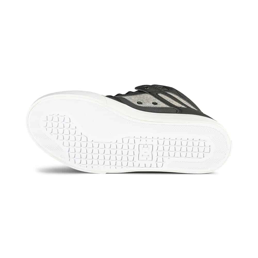 DC Pure High Top WC Shoes - Black/White/Armour