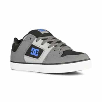 DC Pure Skate Shoes - Black/Grey/Blue