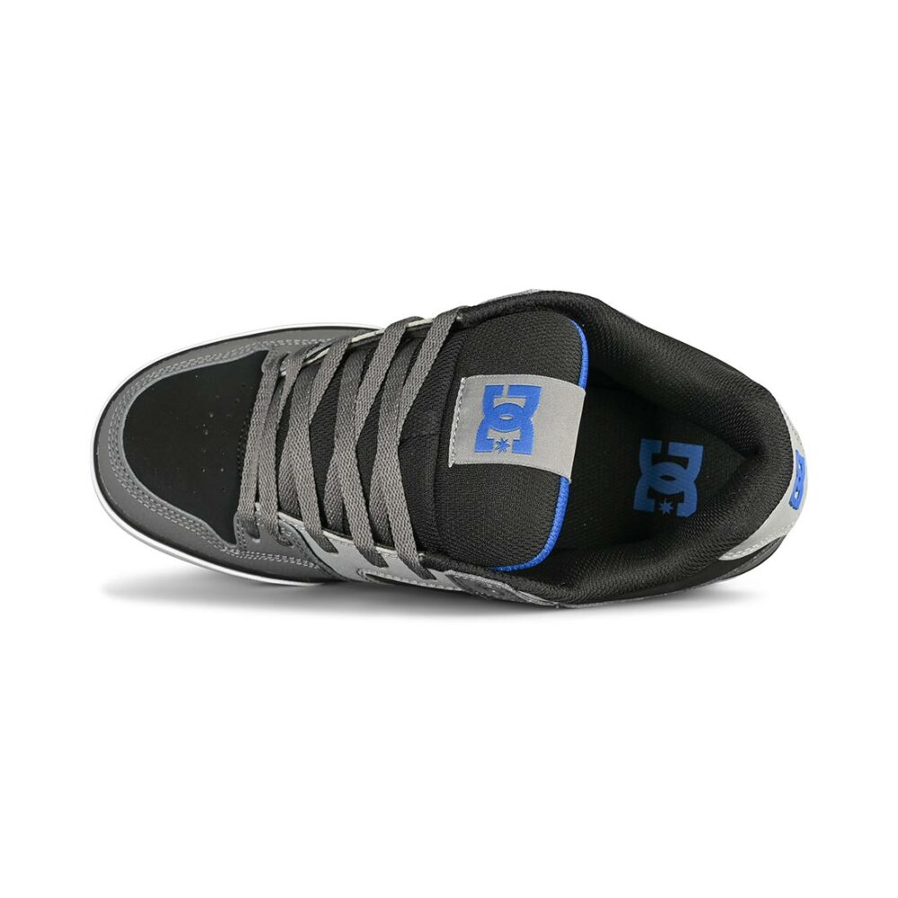 DC Pure Skate Shoes - Black/Grey/Blue