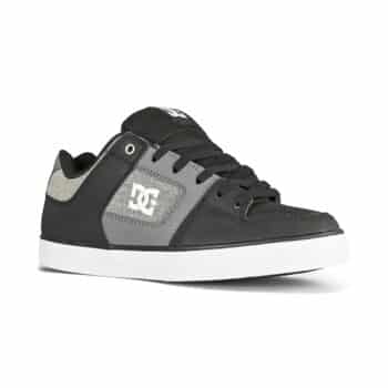 DC Pure Skate Shoes - Black/White/Armour