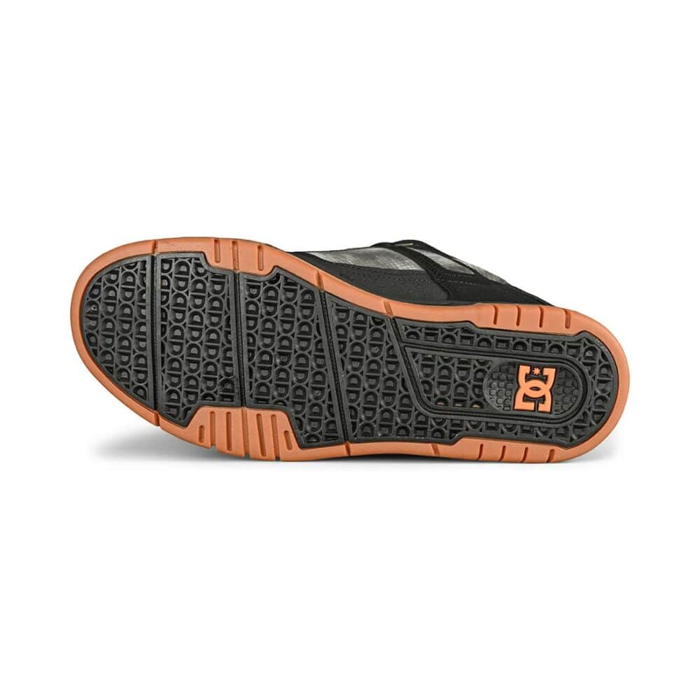 DC Stag Skate Shoes - Black/Orange