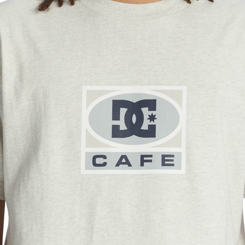 DC x Cafe S/S T-Shirt - Ash Heather