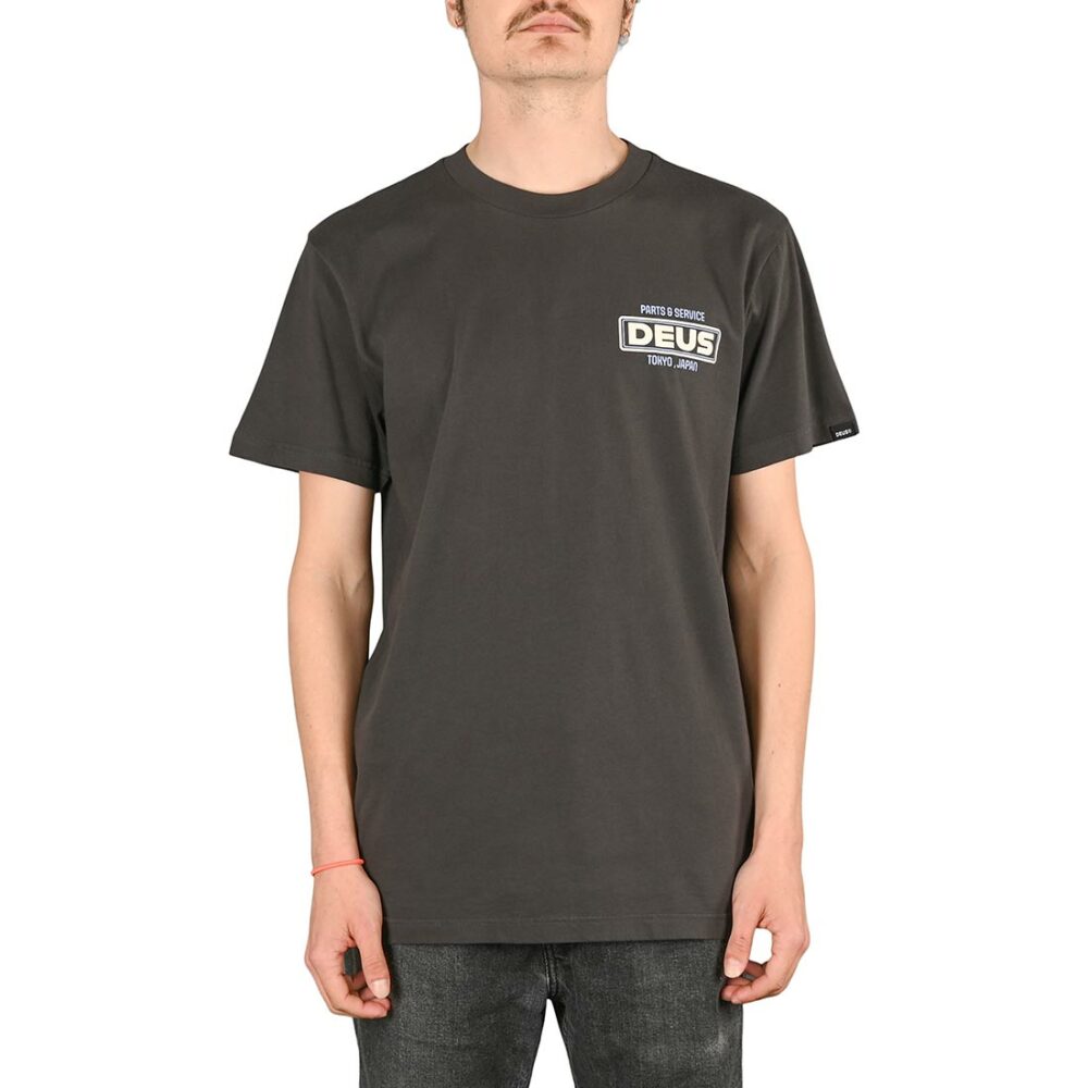 Deus Ex Machina Depot S/S T-Shirt - Anthracite