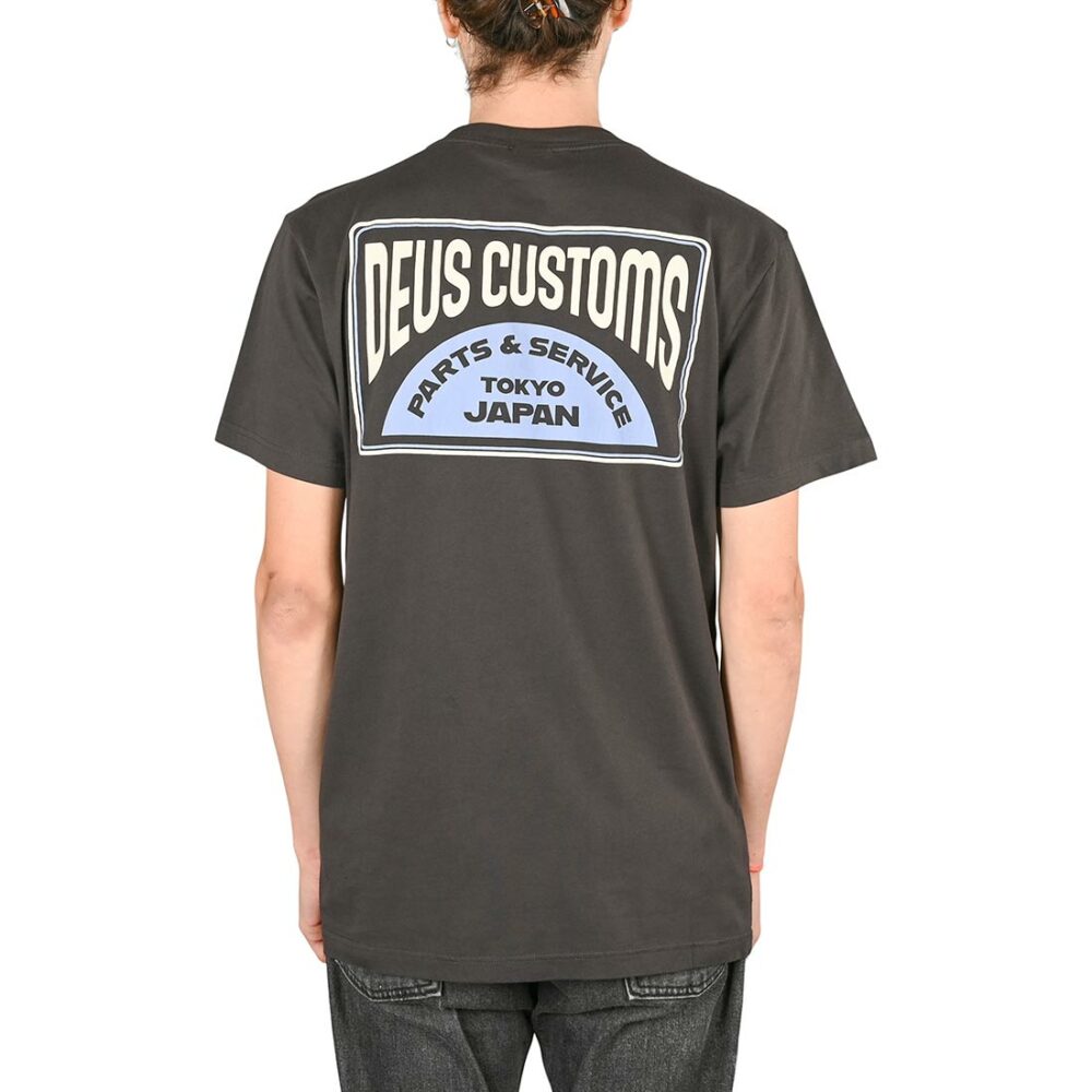 Deus Ex Machina Depot S/S T-Shirt - Anthracite
