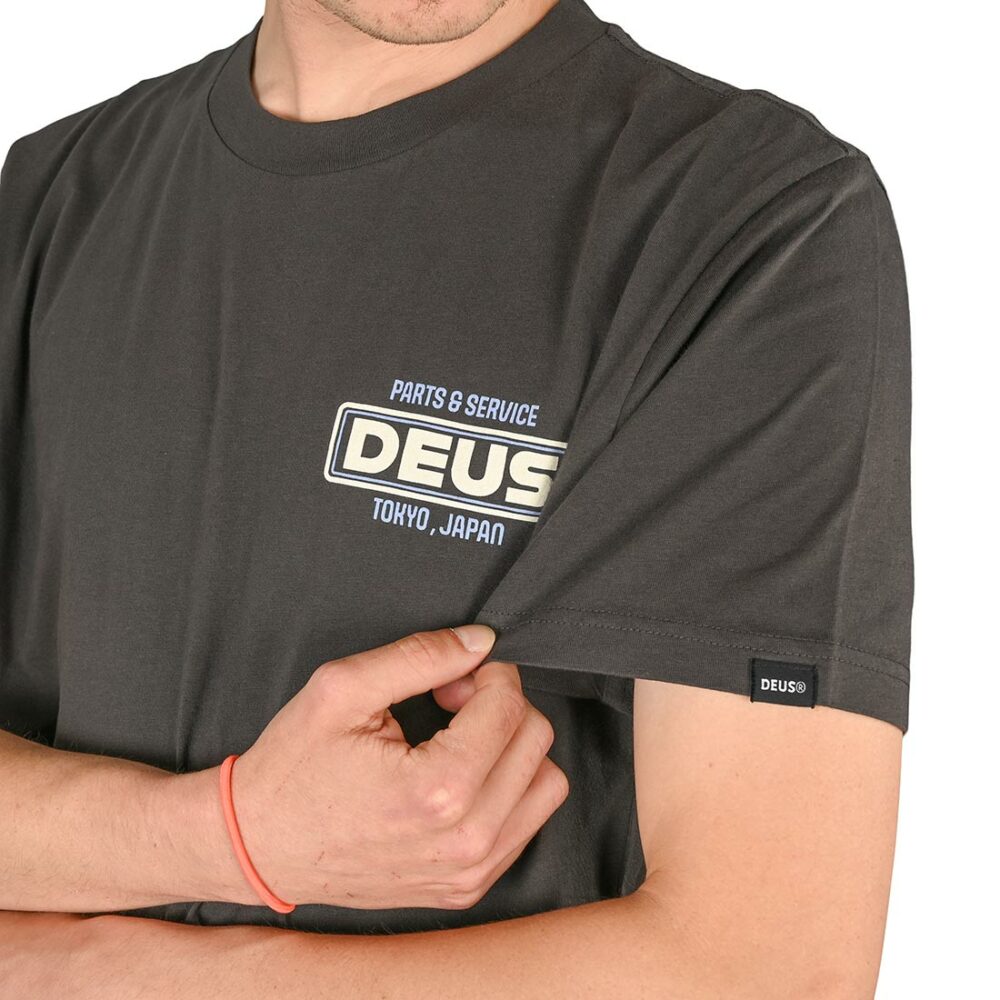 Deus Ex Machina Depot S/S T-Shirt - Anthracite