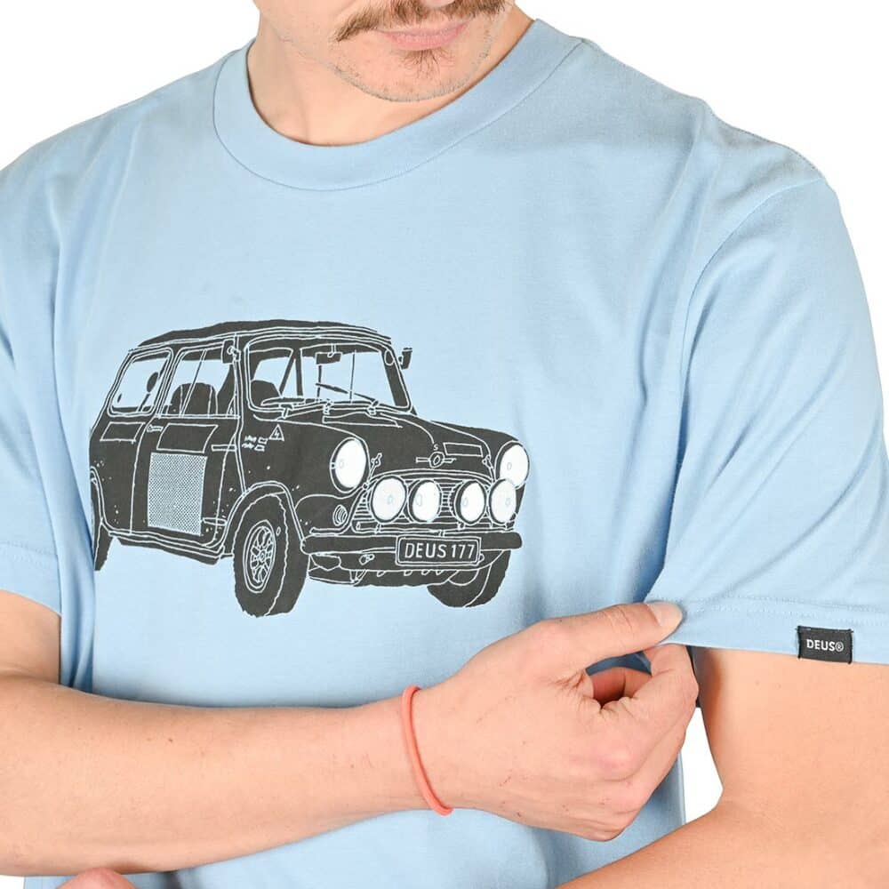 Deus Ex Machina Mini 117 S/S T-Shirt - Sky Blue