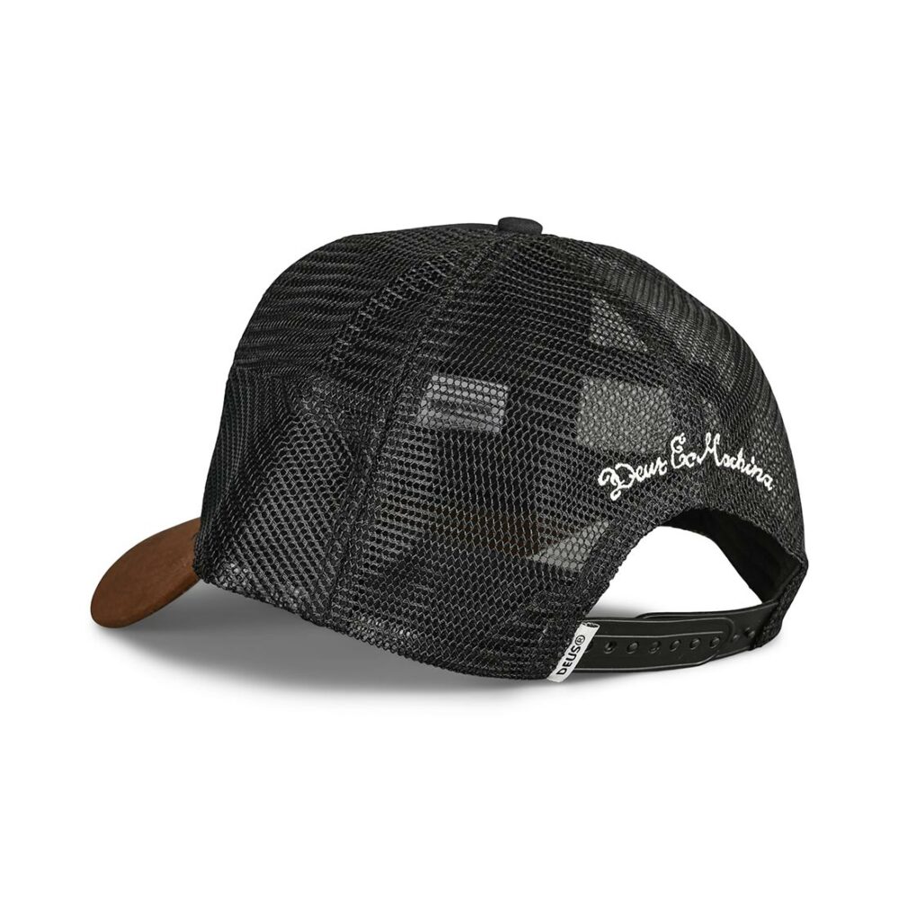 Deus Ex Machina Reggie Trucker Cap - Black