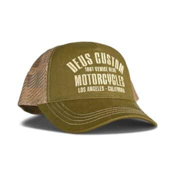 Deus Ex Machina Reggie Trucker Cap - Olive