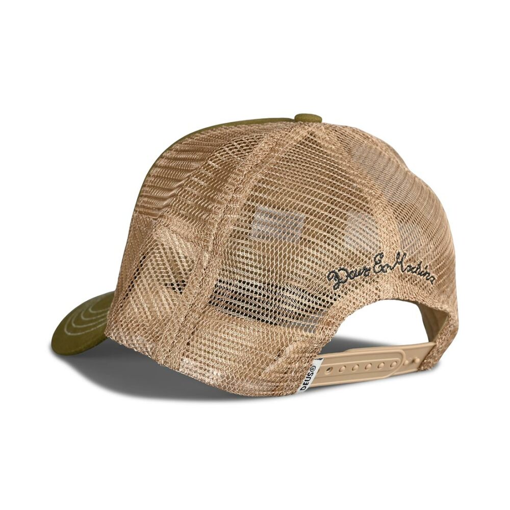 Deus Ex Machina Reggie Trucker Cap - Olive