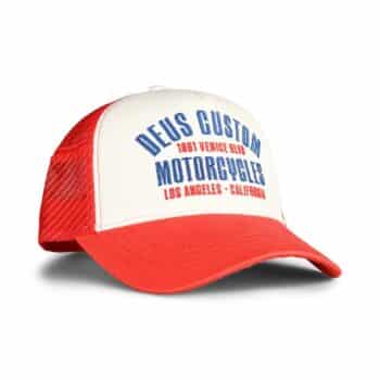 Deus Ex Machina Reggie Trucker Cap - Red