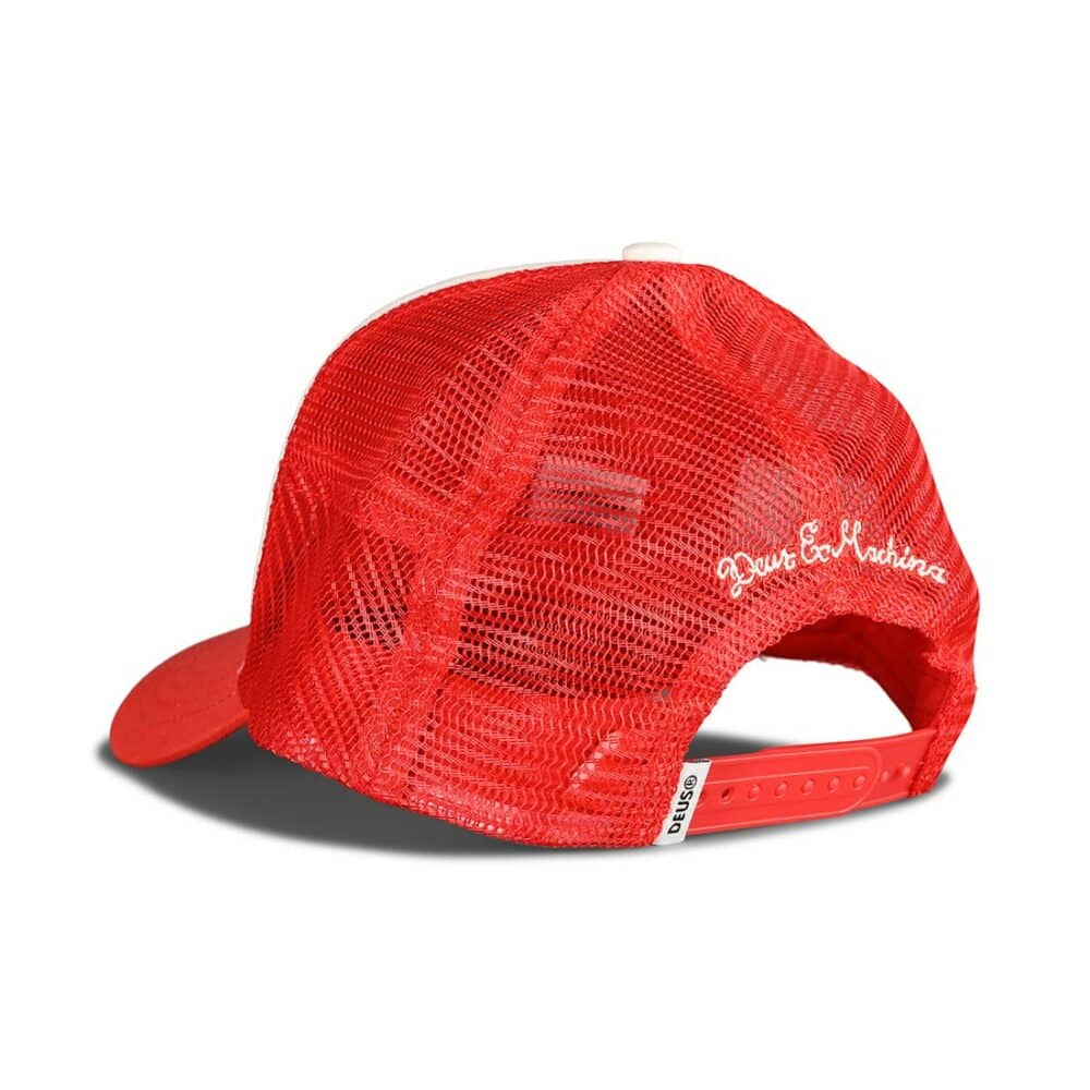 Deus Ex Machina Reggie Trucker Cap - Red