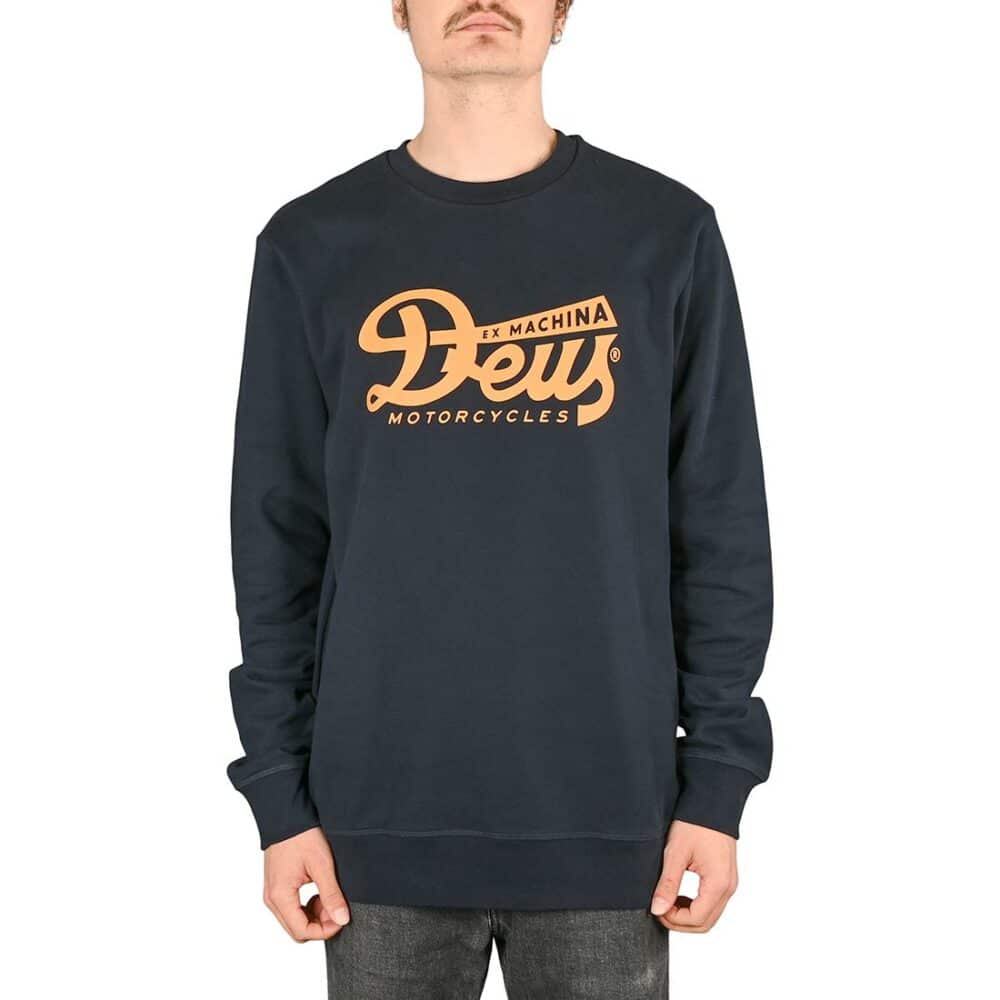 Deus Ex Machina Relief Crew Sweater - Navy