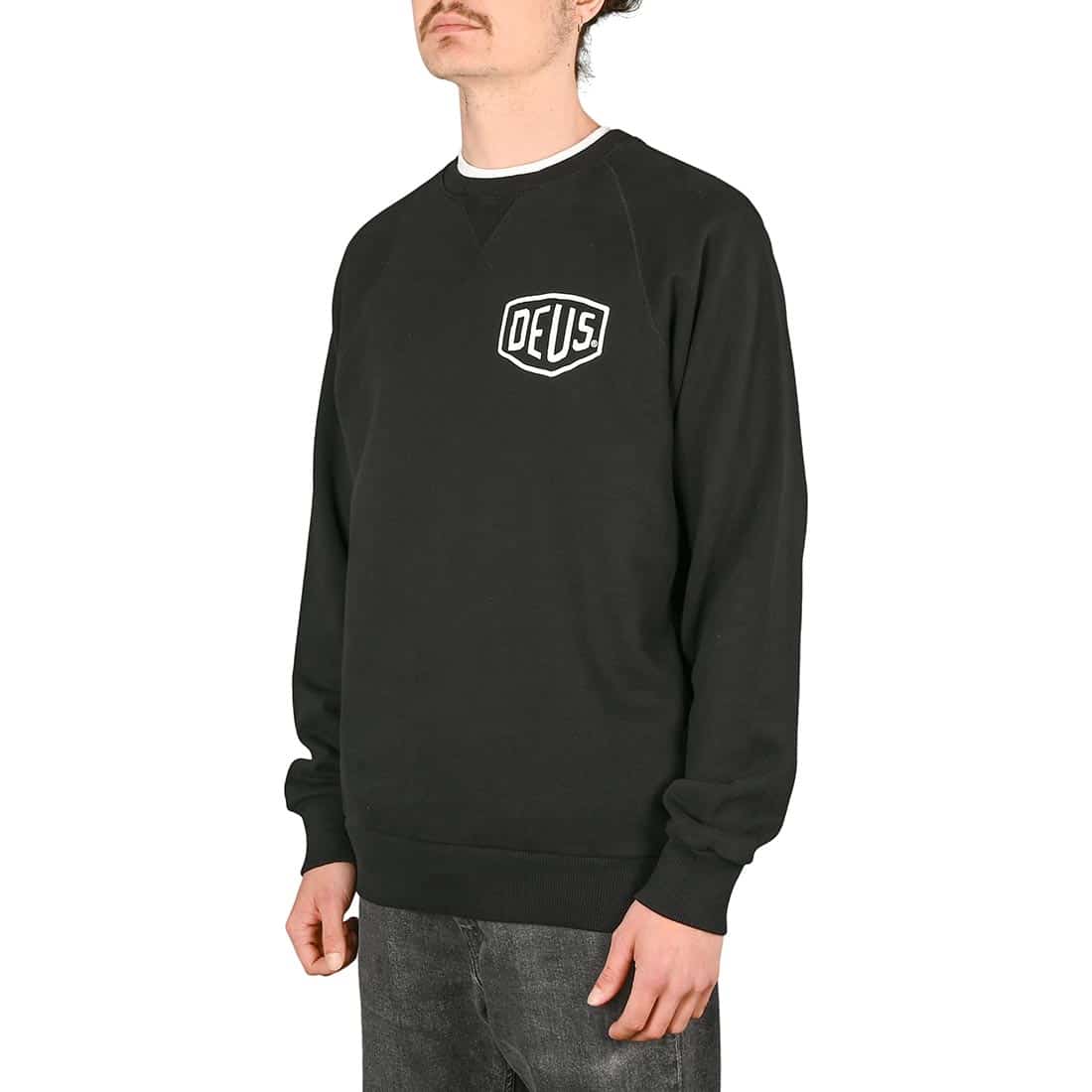 Deus Ex Machina Venice Address Crew Sweater Black