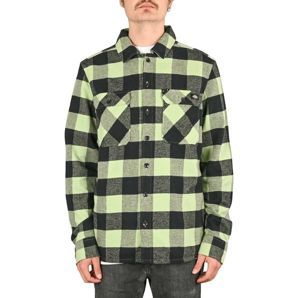 Dickies New Sacramento L/S Shirt - Quiet Green