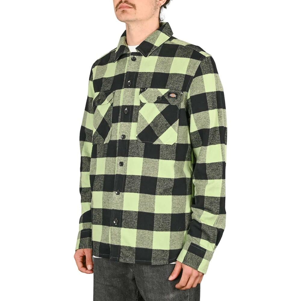 Dickies New Sacramento L/S Shirt - Quiet Green