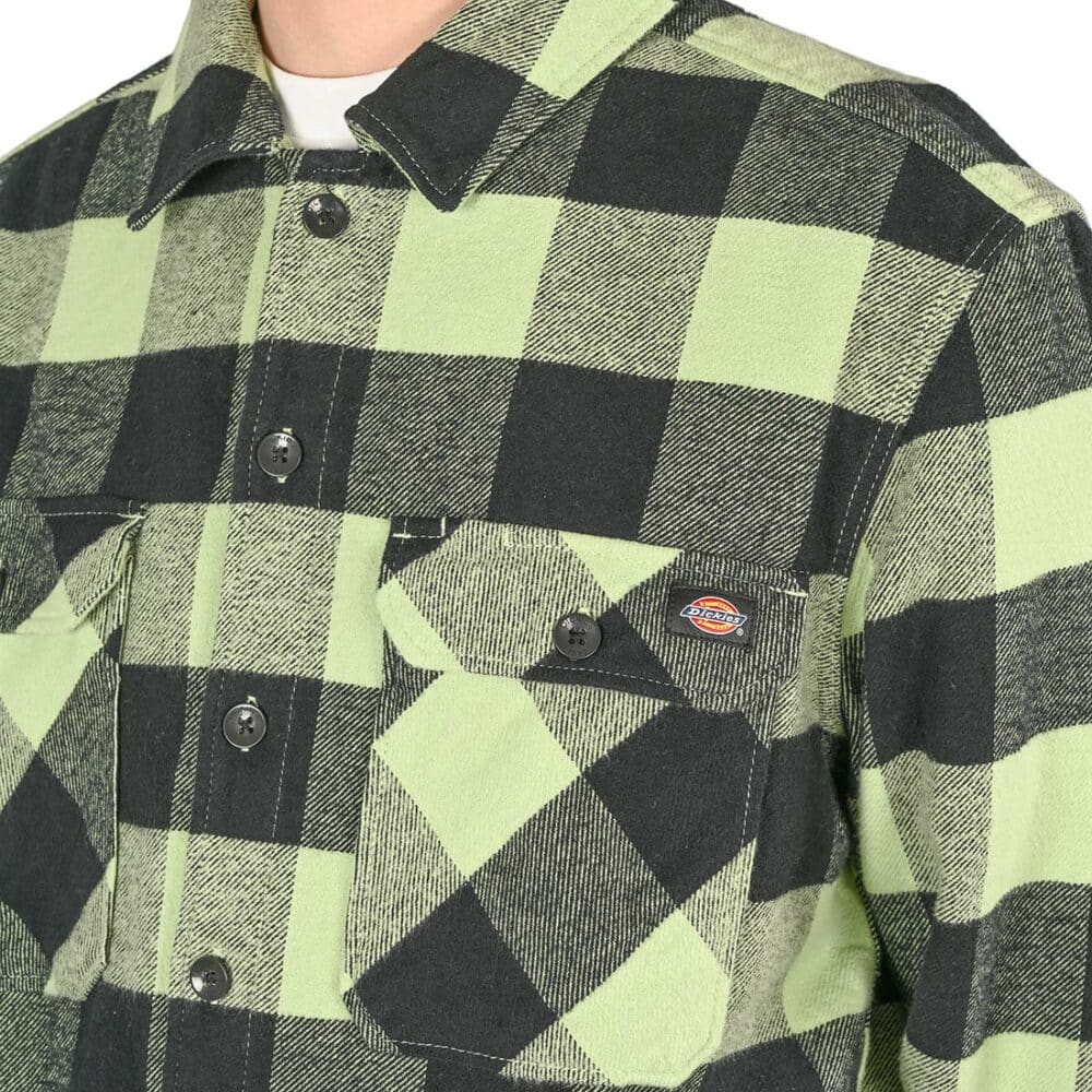 Dickies New Sacramento L/S Shirt - Quiet Green